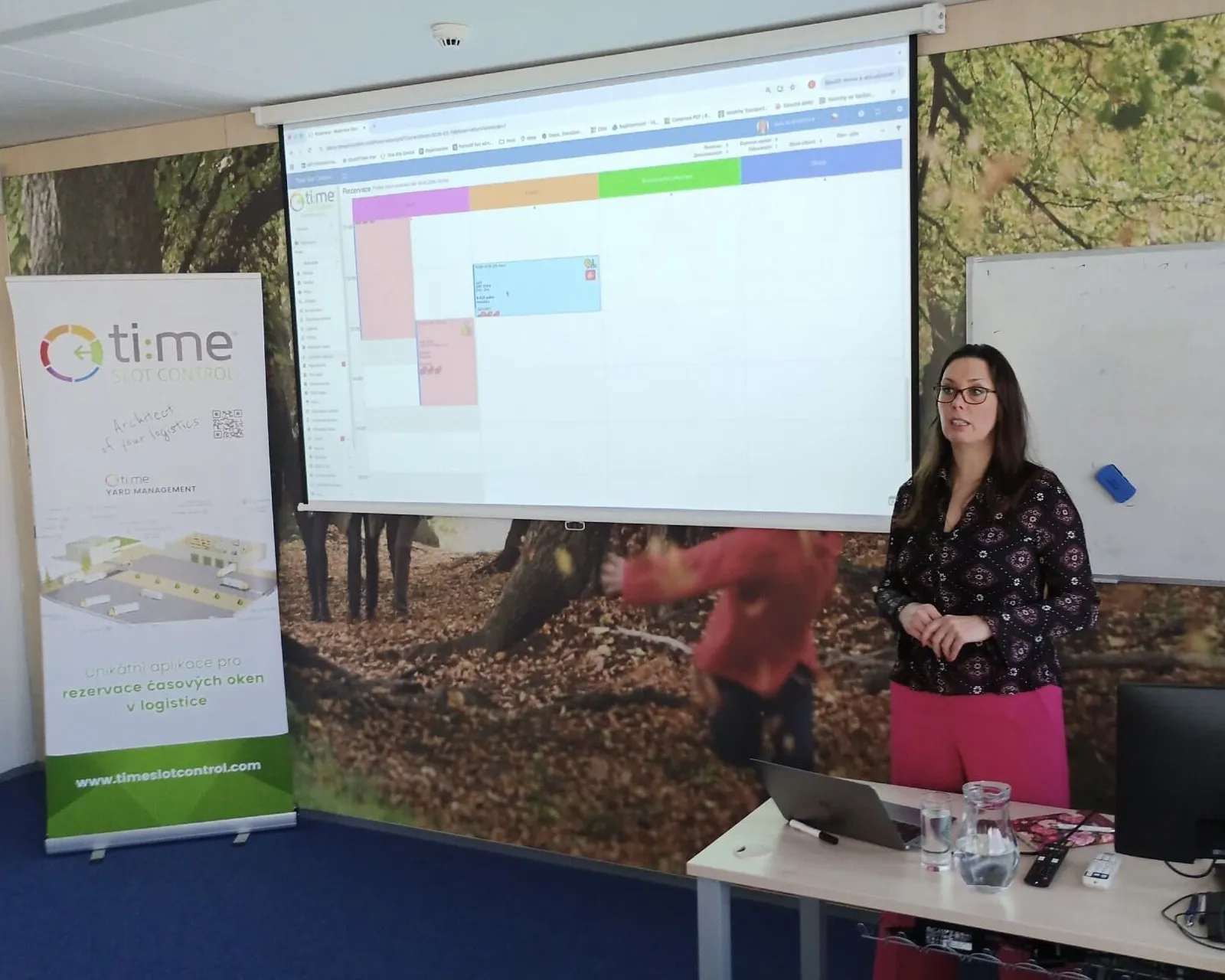 Time Slot Control na VŠLG: Budoucím logistickým manažerům jsme představili automatizaci řízení logistických procesů