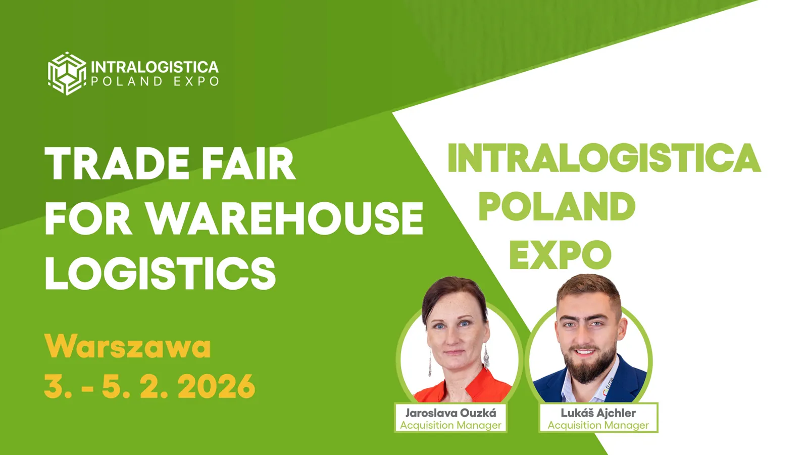 Wir laden Sie zur INTRALOGISTICA Poland Expo 2026 ein